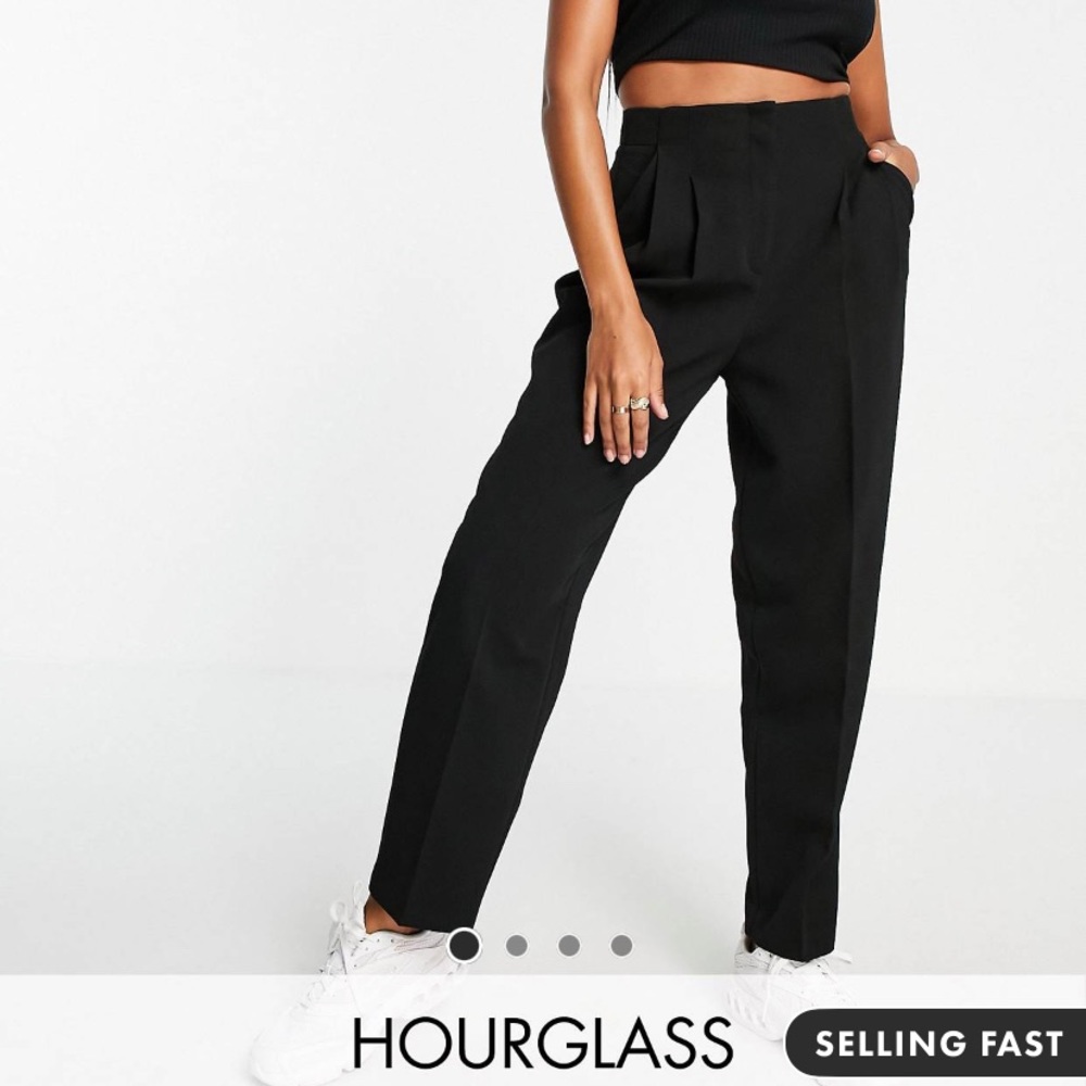 ASOS black work pants